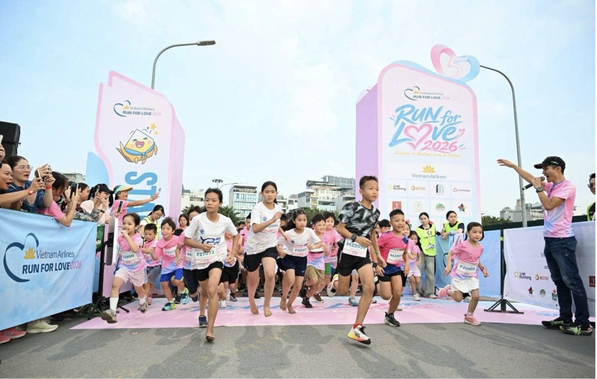 Run For Love 2026: Điểm hẹn của những bước chạy yêu thương trong hành trình “Chạm Thu Hà Nội” 