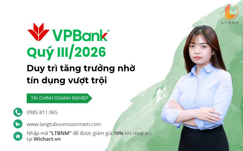 VPB Quý III: Duy trì tăng trưởng nhờ tín dụng vượt trội