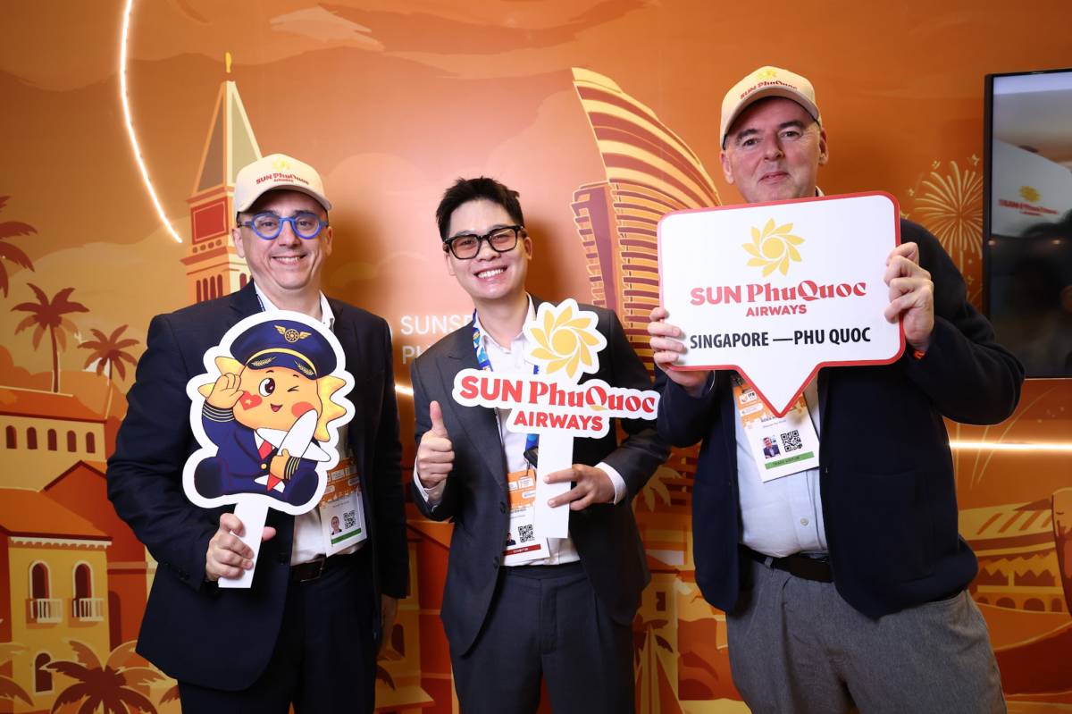 Sun PhuQuoc Airways cùng hệ sinh thái Sun Group mở rộng kết nối thị trường du lịch châu Á tại ITB Asia 2026