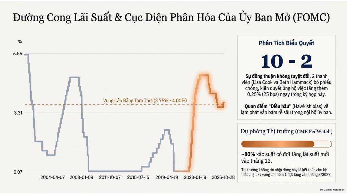Báo cáo Tóm tắt nhanh Quyết định chính sách tiền tệ của Cục Dự trữ Liên bang Mỹ (Fed).
