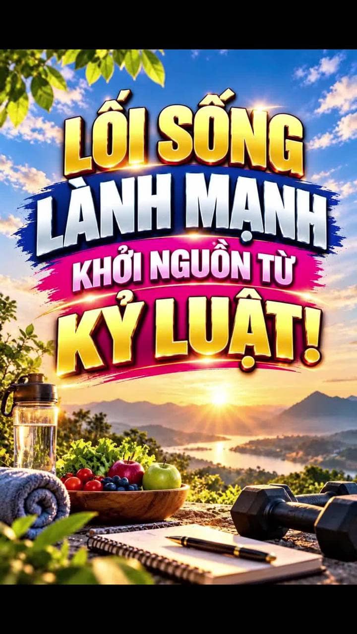 Kỷ Luật Nhỏ Tạo Thể Trạng Khỏe

Một cơ thể khỏe mạnh không sinh ra từ các đợt ăn kiêng khắc nghiệt hay chạy marathon gắng gượng. Bí quyết nằm ở chuỗi kỷ luật nhỏ mỗi ngày: ăn uống cân bằng, tập luyện đều đặn để biến lối sống khỏe thành phản xạ tự nhiên không cần gượng ép!

#LoiSongLanhManh #KyLuatBanThan #SongKhoeMoiNgay #PhatTrienBanThan #ThoiQuenTot