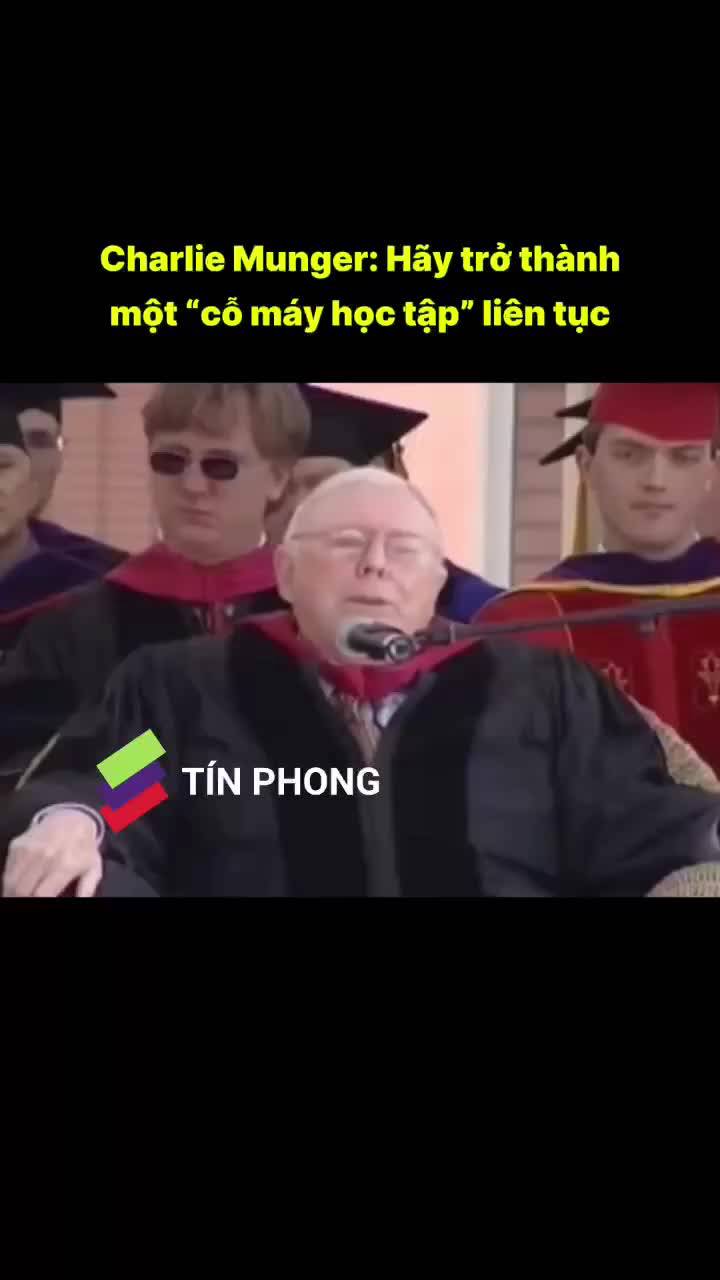 Charlie Munger: Hãy trở thành một “cỗ máy học tập”