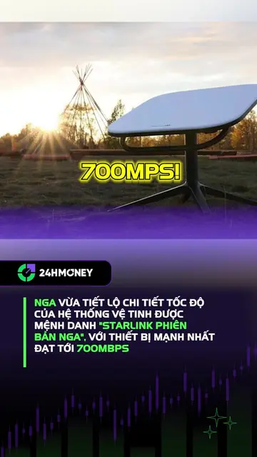 "Starlink phiên bản Nga" được thiết kế riêng để phục vụ các đoàn tàu cao tốc di chuyển với vận tốc 400km/h