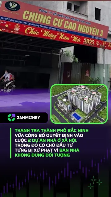 Bắc Ninh lập đoàn thanh tra 2 dự án NOXH: Lại lộ diện chủ đầu tư từng bán nhà sai đối tượng