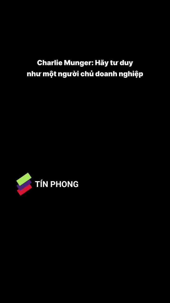  Charlie Munger: Hãy tư duy như một người chủ doanh nghiệp

Charlie Munger cho rằng một trong những sai lầm của người điều hành doanh nghiệp là quá tập trung vào sự nghiệp cá nhân mà quên đi tư duy của người làm chủ. Khi chỉ quan tâm đến thăng tiến và lợi ích của bản thân, họ có thể bỏ qua những vấn đề nghiêm trọng của doanh nghiệp, thậm chí phủ nhận thực tế để rồi đưa công ty đến thất bại. Ông lấy General Motors làm ví dụ cho kiểu tư duy này...