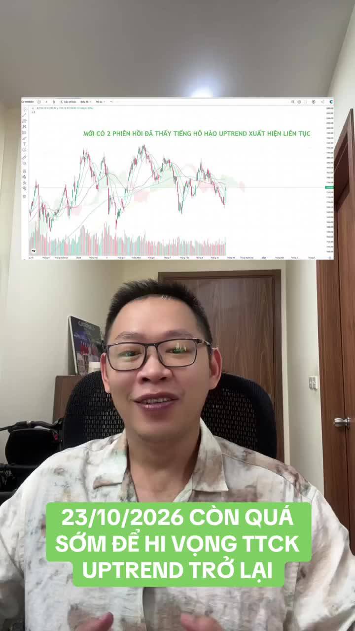 Còn quá sớm để hi vọng TTCK uptrend trở lại