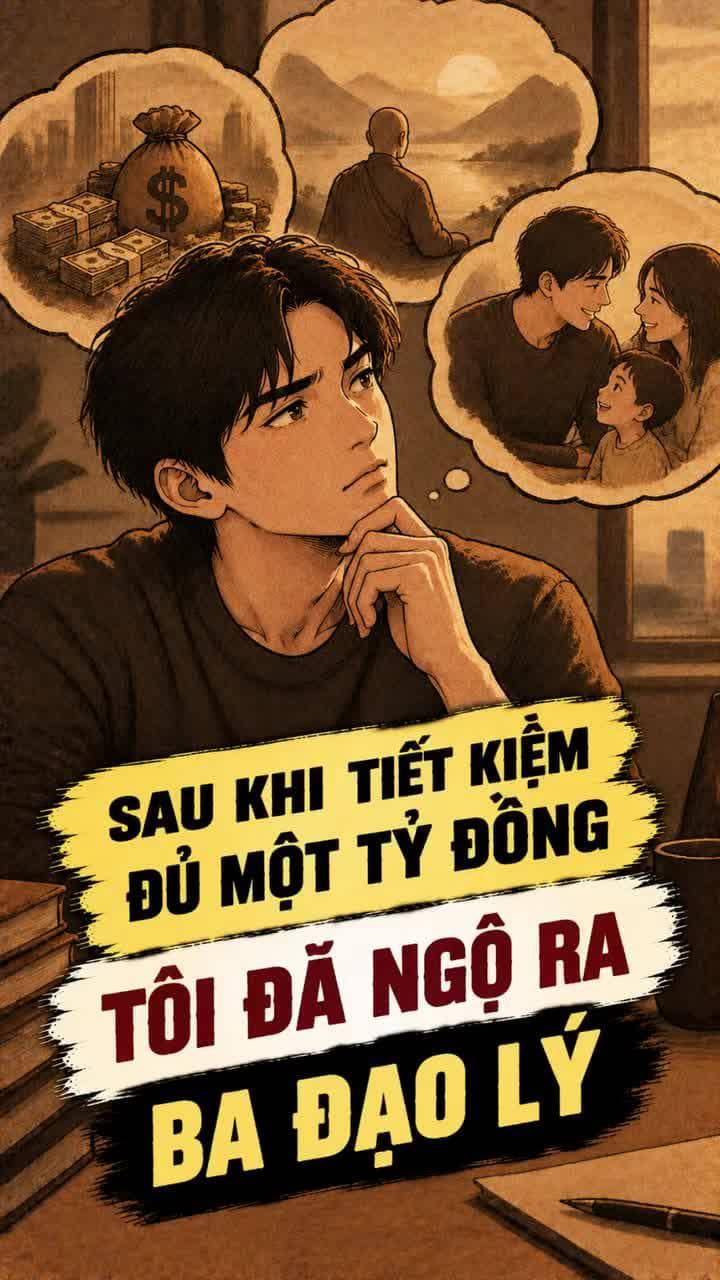 Tiết kiệm đủ 1 tỷ đồng mới nhận ra 3 bài học này!